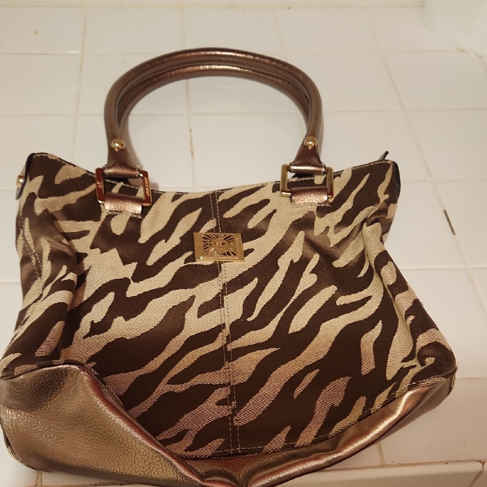 Zebra Print Women's Bag